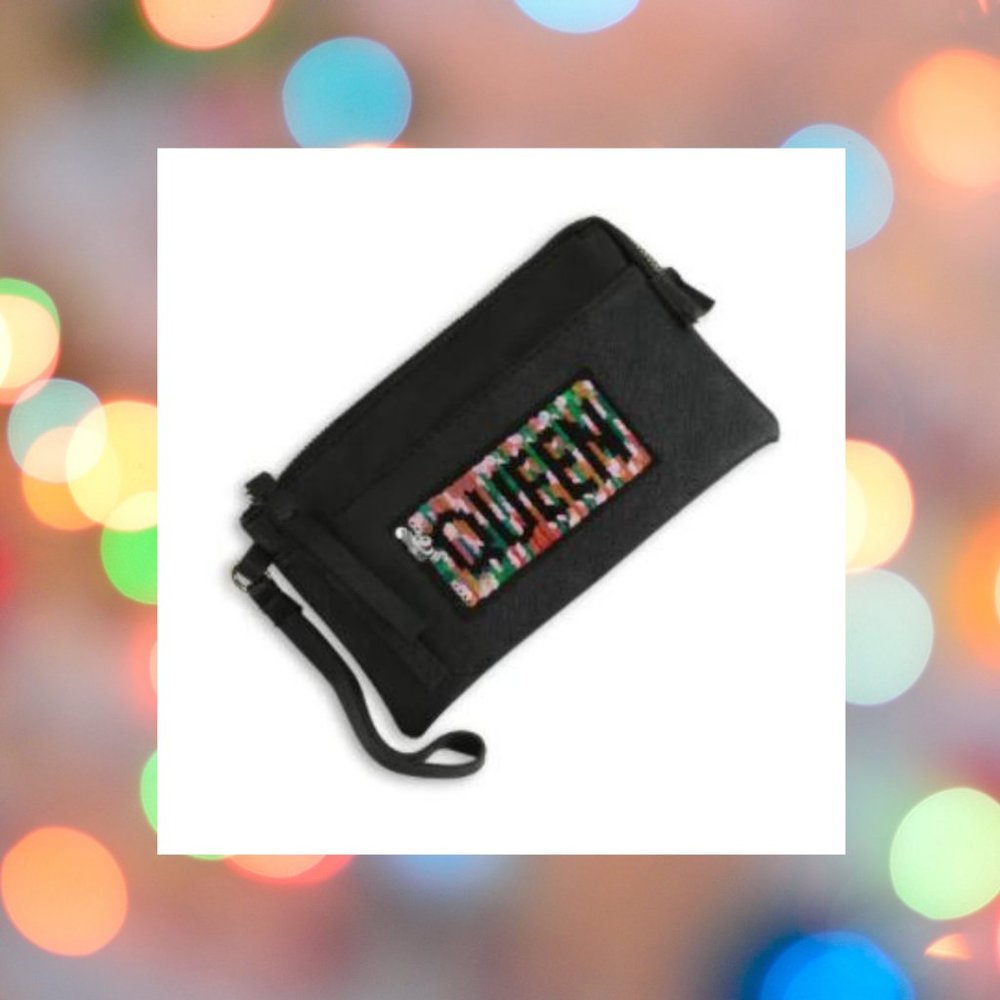 Reversible Sequin Clutch